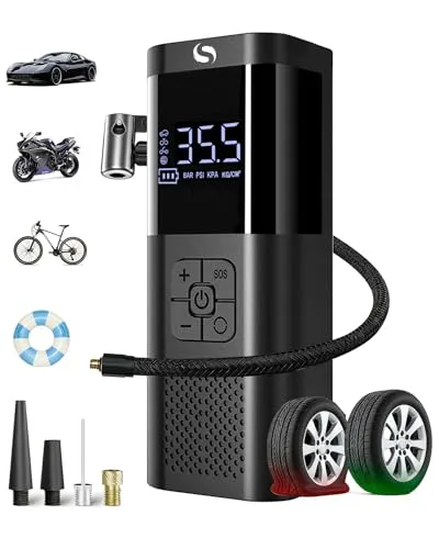 Tire Inflator Portable Tire Compressor