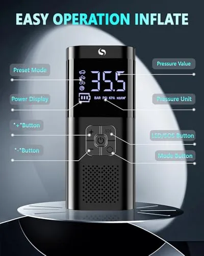 Tire Inflator Portable Tire Compressor