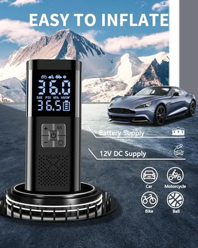 Jump Starter with Air Compressor