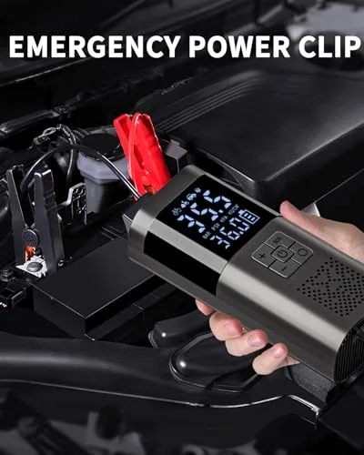 Jump Starter with Air Compressor